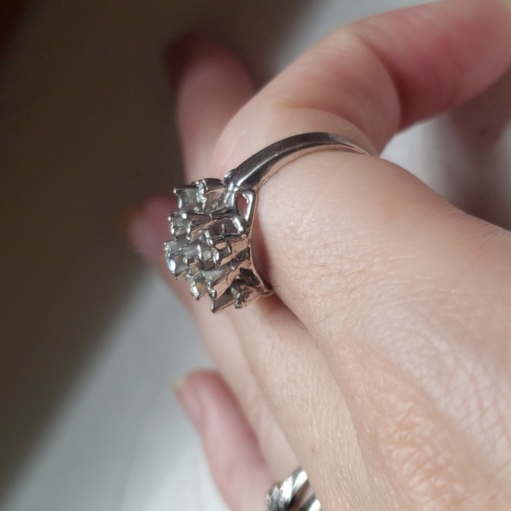 Sterling Silver Costume Ring Bundle - image 3